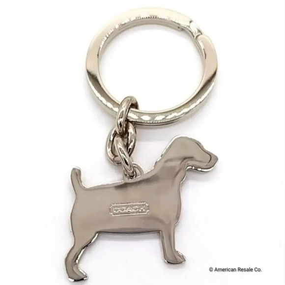 COACH Signature Jack Russel Terrier Handbag Charm Keychain Fob-Style 7321 - Picture 4 of 7